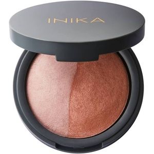 INIKA organic’s Baked Mineral Blush Duo-Pink Tickle